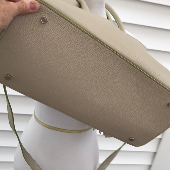 NWT: Vitoria Napoli Exquisite Pebble Leather Handbag. Made In Italy 🇮🇹 - Picture 5 of 11